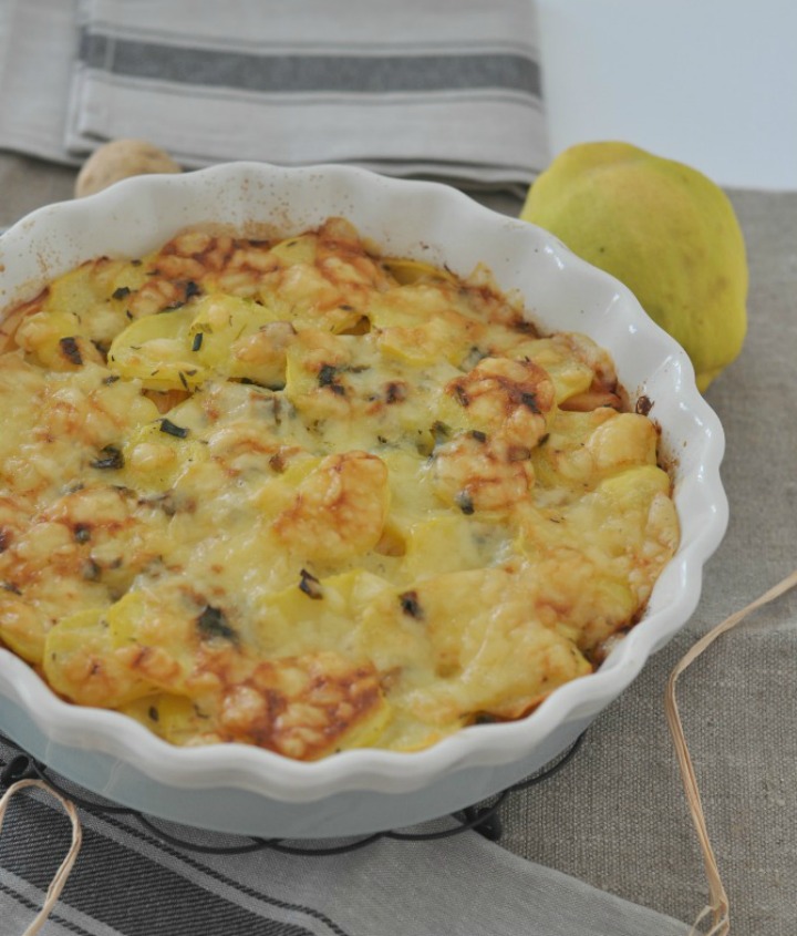 Potatoe-Quinces-Casserole - the perfect comford food for fall