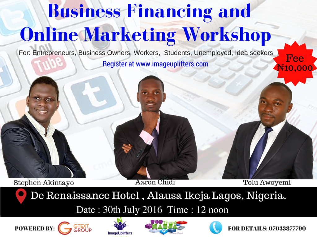 Business Financing and Online Marketing Workshop