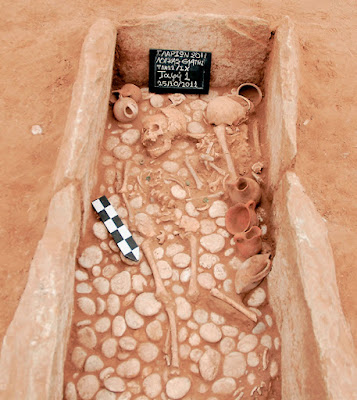 31 intact burials unearthed in large Mycenaean cemetery
