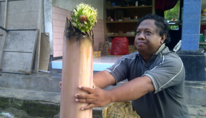 Aneh.. Buah Pisang Ini Muncul dari Batang yang Ditebang