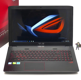 Laptop Gaming ASUS ROG GL552V Core i7-7700HQ Bekas Di Malang