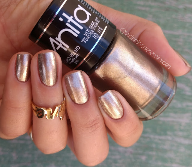 Esmalte Anita Ouro Velho coleção outono inverno Esmalte Anita Ouro Velho coleção outono inverno