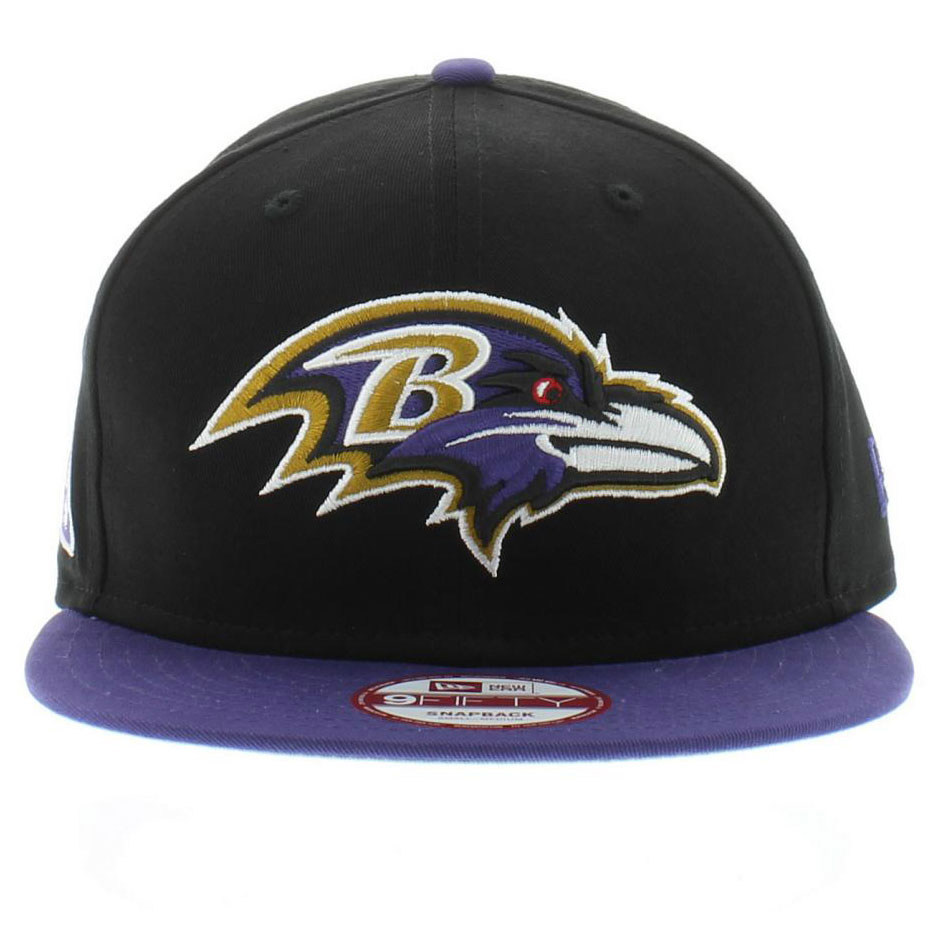 Boné New Era Baltimore Ravens NFL Preto / Roxo Snapback | Your Title