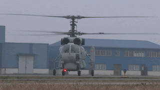 Entrenamiento de baja visibilidad de un Ka-28PL