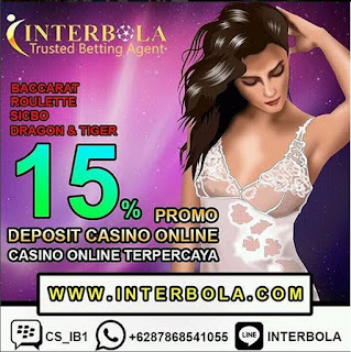 Promo BONUS Casino 15% NEW MEMBER Hanya di INTERBOLA 4