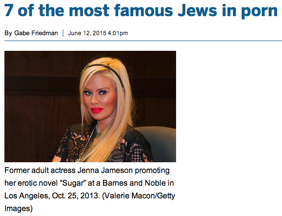 Jew Jewish - The Realist Report: Famous Jewish porn stars