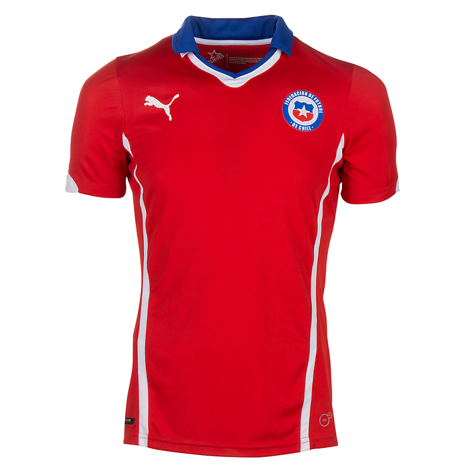Partidos de la Roja: Camisetas de la selección