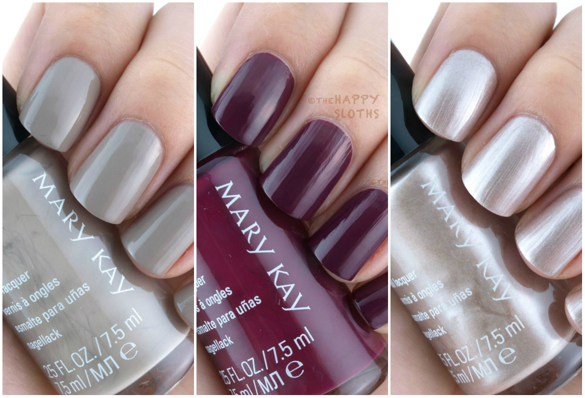 Mary Kay Fall 2015 City Modern Collection Nail Lacquers: Review and Swatches
