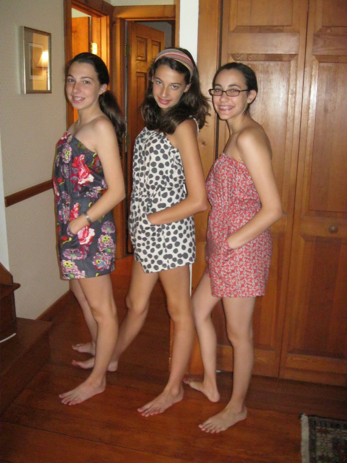 Sewing in Vermont Sewing Camp with the Teen Grands