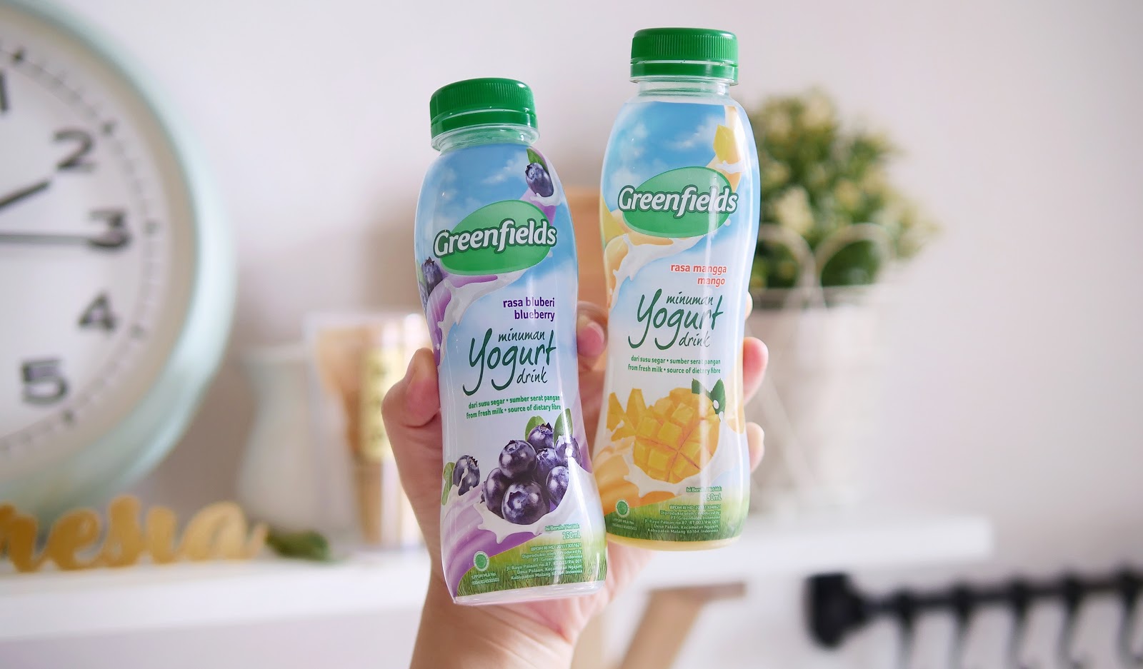 NEW! Greenfields Yogurt Drink Baru HeyTheresia Indonesian Food