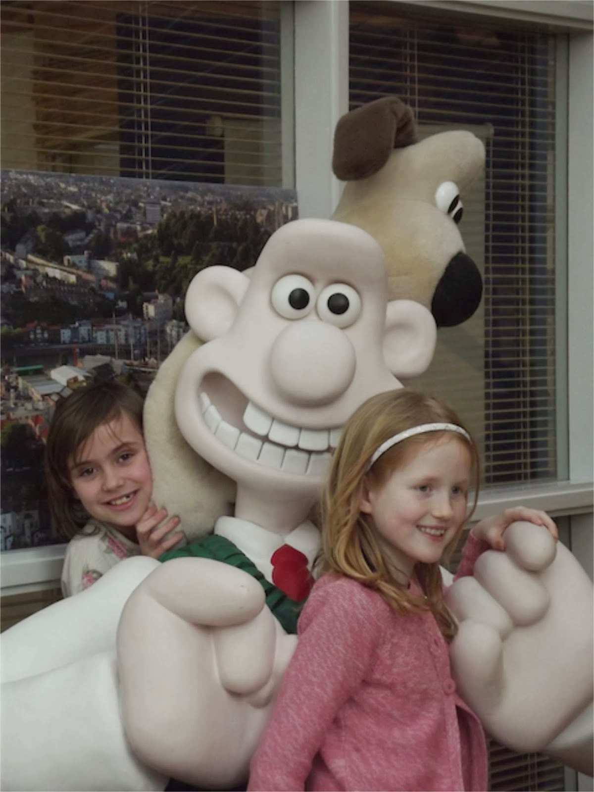 meeting Wallace and Grommit