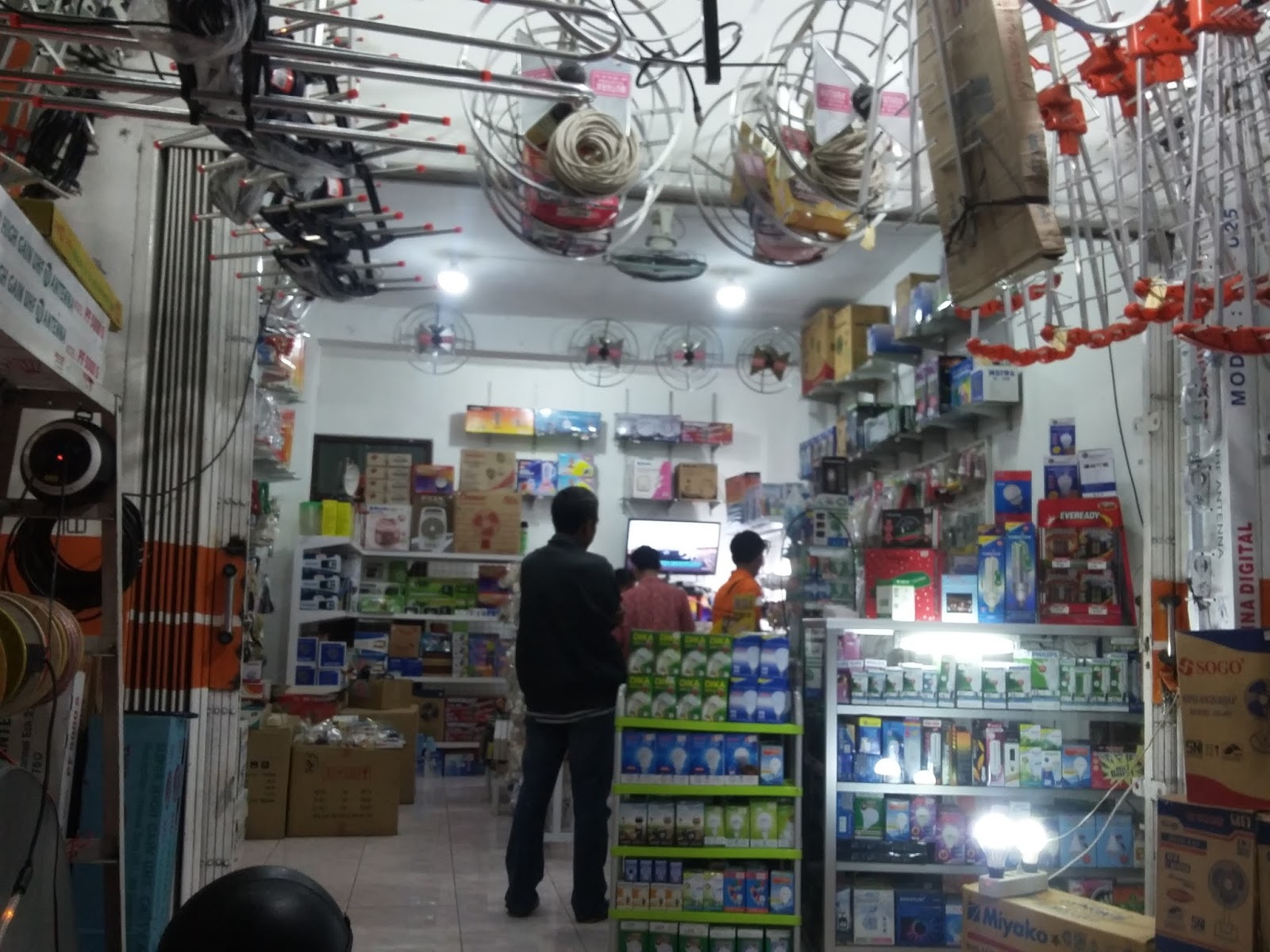 Mutara Pusat Antena dan Parabola Jogja Berbagai Macam