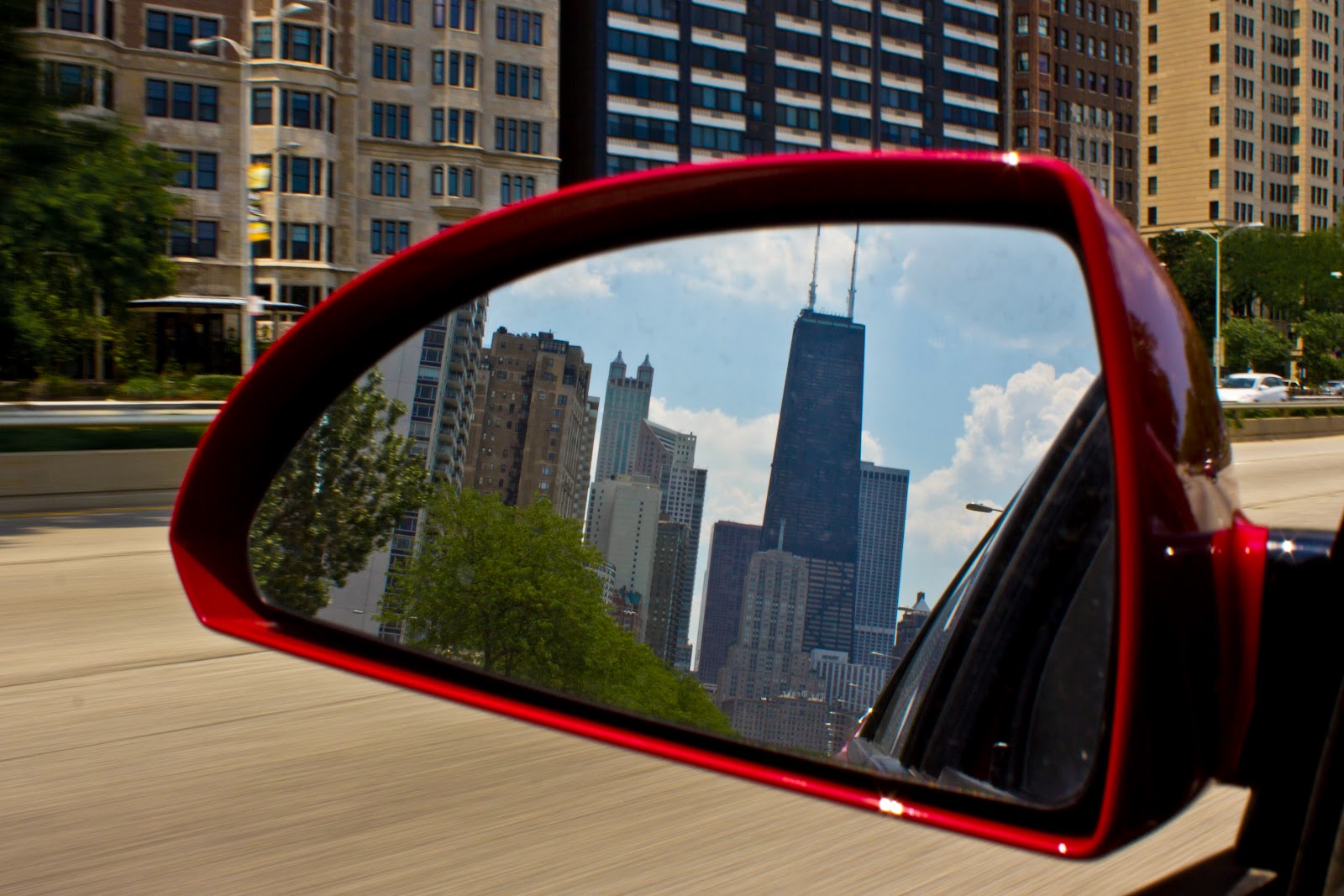 ON THE ROAD TO SOMEWHERE Hot day in Chicago