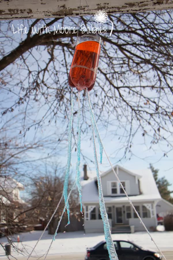 Color Mixing Icicles Life with Moore Babies