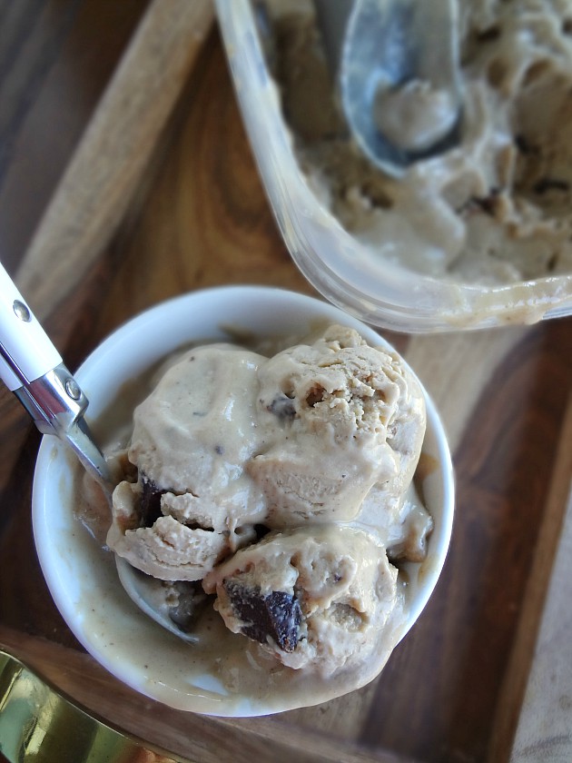 The Cooking Actress Vegan Peanut Butter Ice Cream