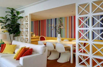 Desain Interior Apartemen Penuh Warna Desain Interior Apartemen Penuh Warna