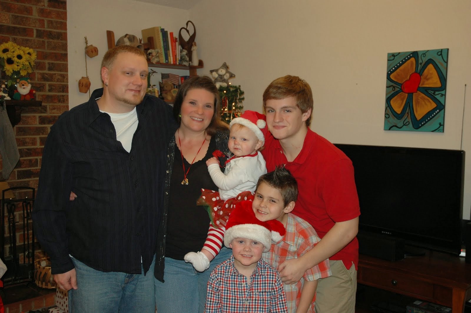Family at Christmas 2014