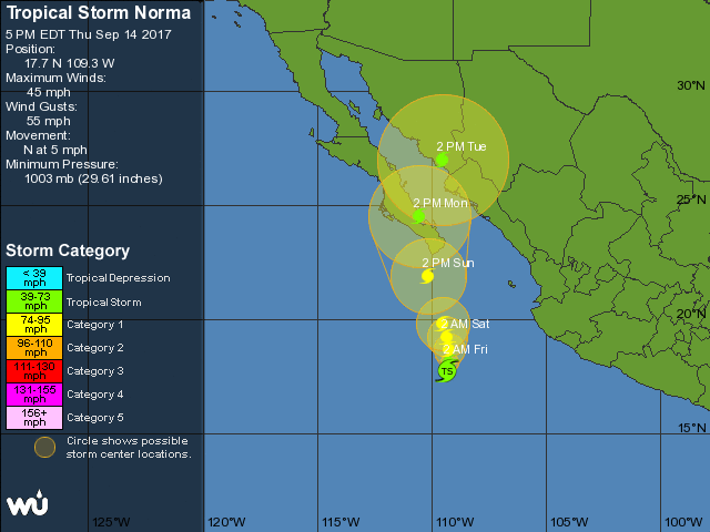 Atención México: tormenta 