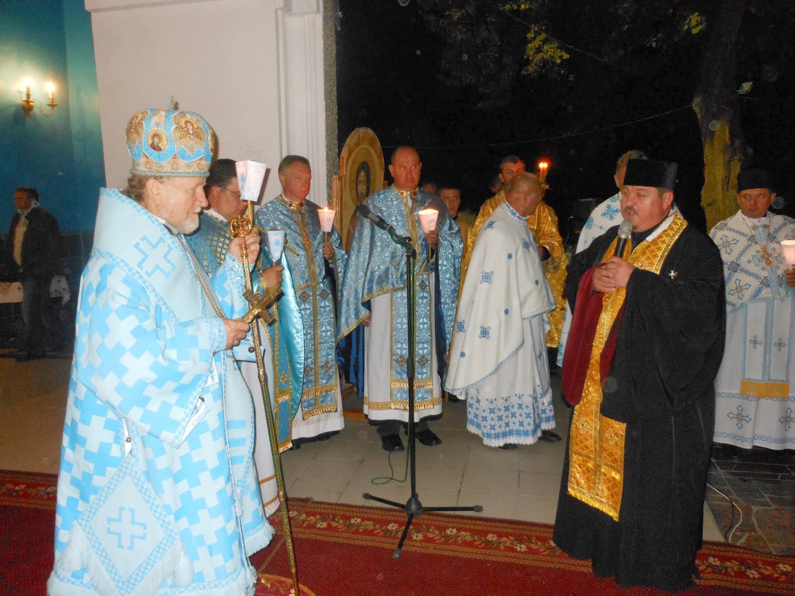 Слова подяки для головного капелана преосв. вл. Михаїла Колтуна від зарваницького декана о. Володим