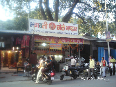 Bhagwati Chole bhandar, a popular local eating joint in Haridwar