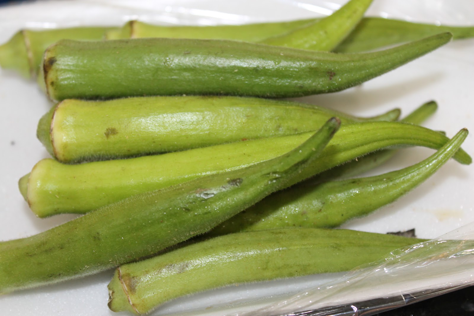 Mely's kitchen Nilagang Okra ( Steamed Gumbo)