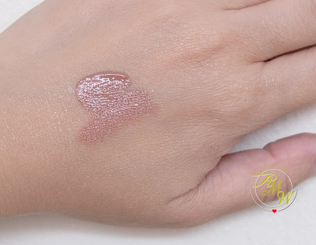 a swatch photo of Estee Lauder Pure Color Envy Liquid Vinyl review in shade 308 Not So Innocent by Nikki Tiu of www.askmewhats.com
