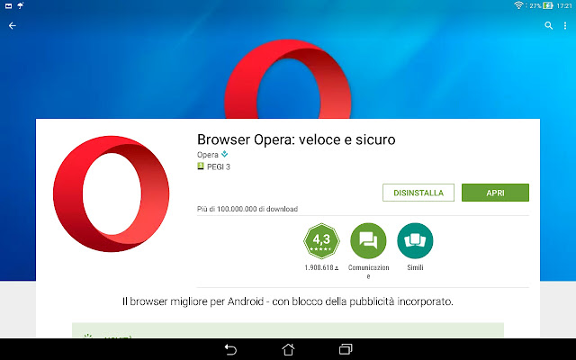 Opera per Android aggiunge il blocco della pubblicità nella versione stabile 1 Opera%2BAndroid