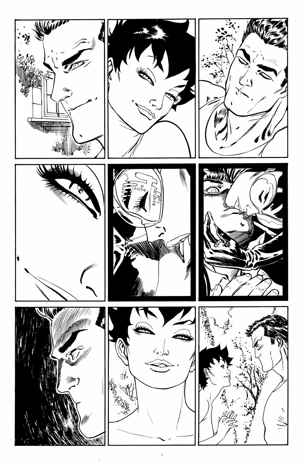 CATWOMAN #04 (more) unseen pages by Guillem March