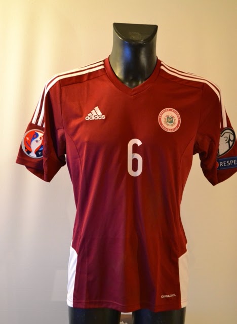 latvia soccer jersey