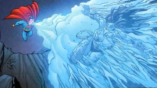 Resultado de imagem para superman sopro congelante
