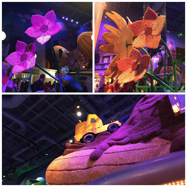 BeanTown at Jordan's Furniture in Reading Featuring the BeanStalk