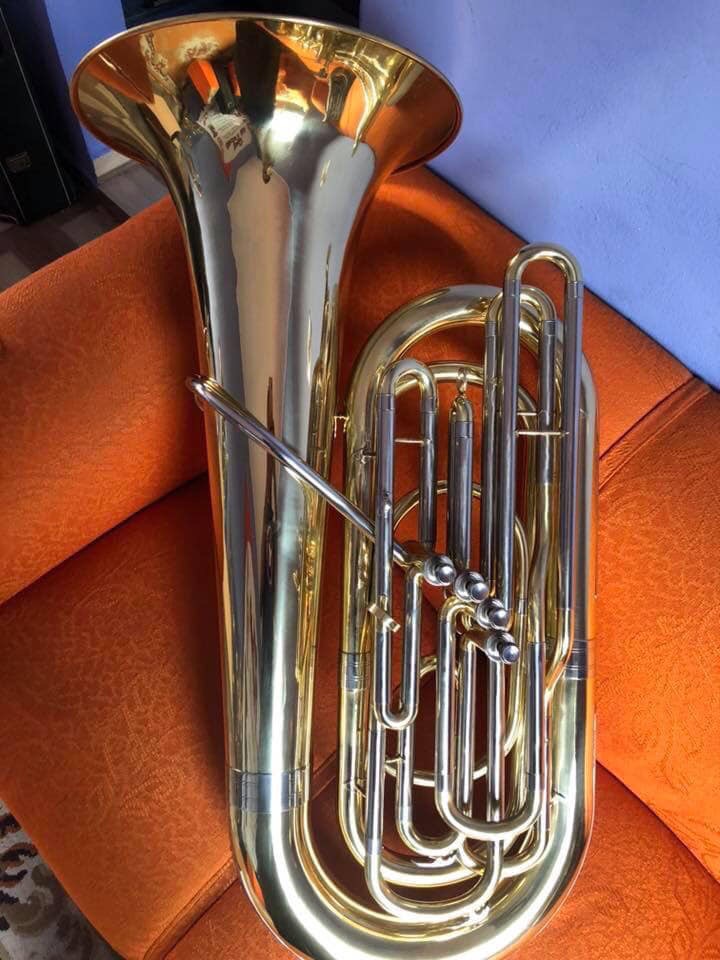 Tuba Dolphin 3/4 a casa das tubas tem tudo em tuba e instrumentos musicais