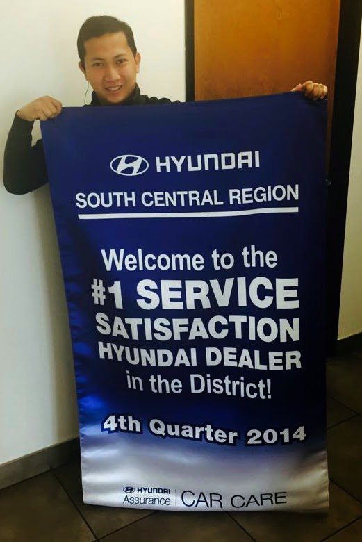 Bob Stallings Hyundai in Dallas Showing the Love 1 Volume Hyundai