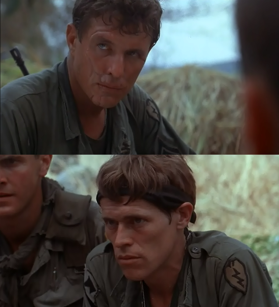 Best Actor Best Supporting Actor 1986 Willem Dafoe and Tom Berenger
