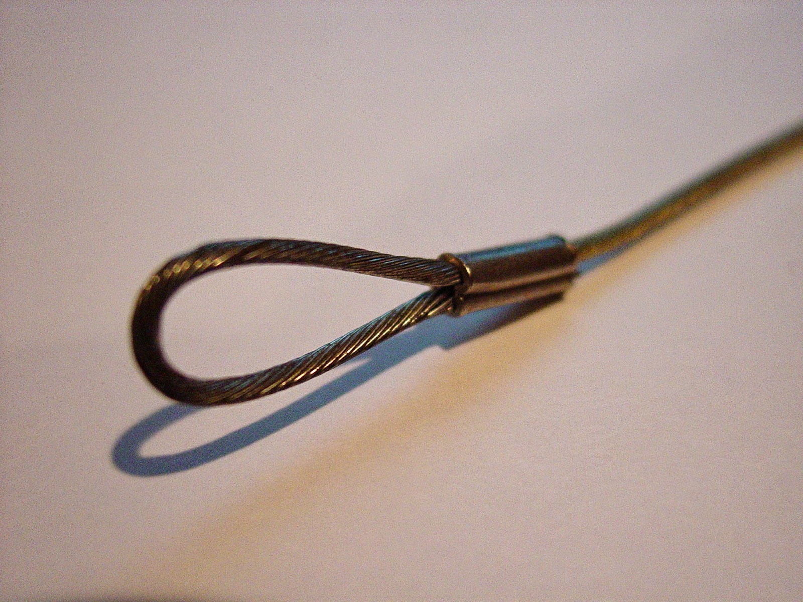 SC/RAMBLER1969 (Hursts AntiSleeper) Documenting an NOS Hood Pin Lanyard Cable
