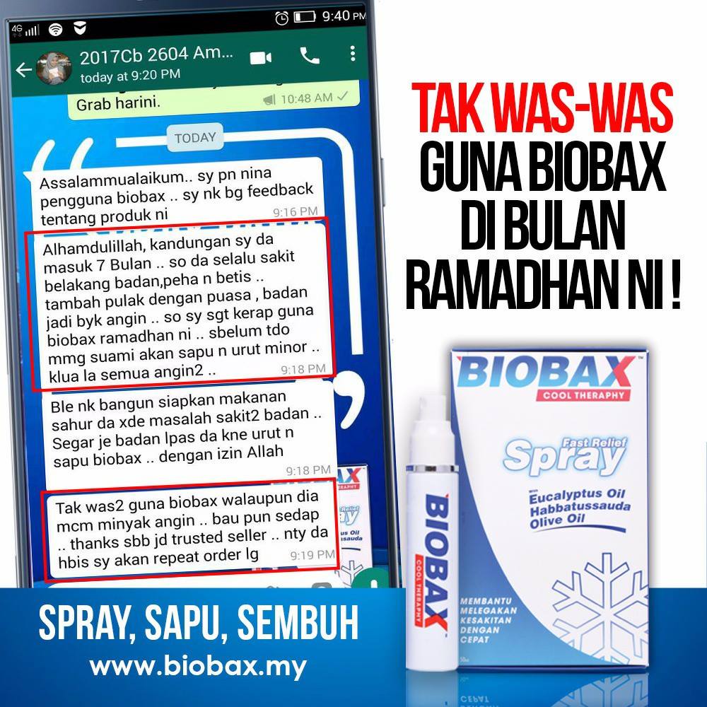 Mengapa Anda Harus Memiliki Spray Ajaib Biobax Ini?