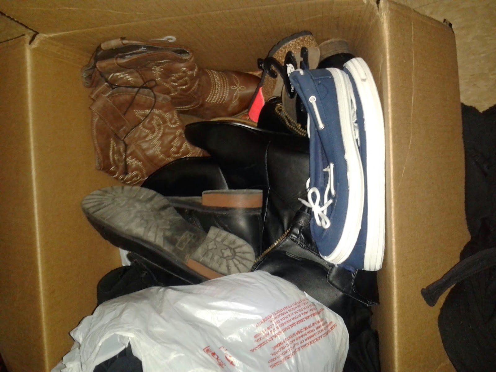 Tons Of New Shoes In A Dumpster Tons Of New Shoes In A Dumpster
