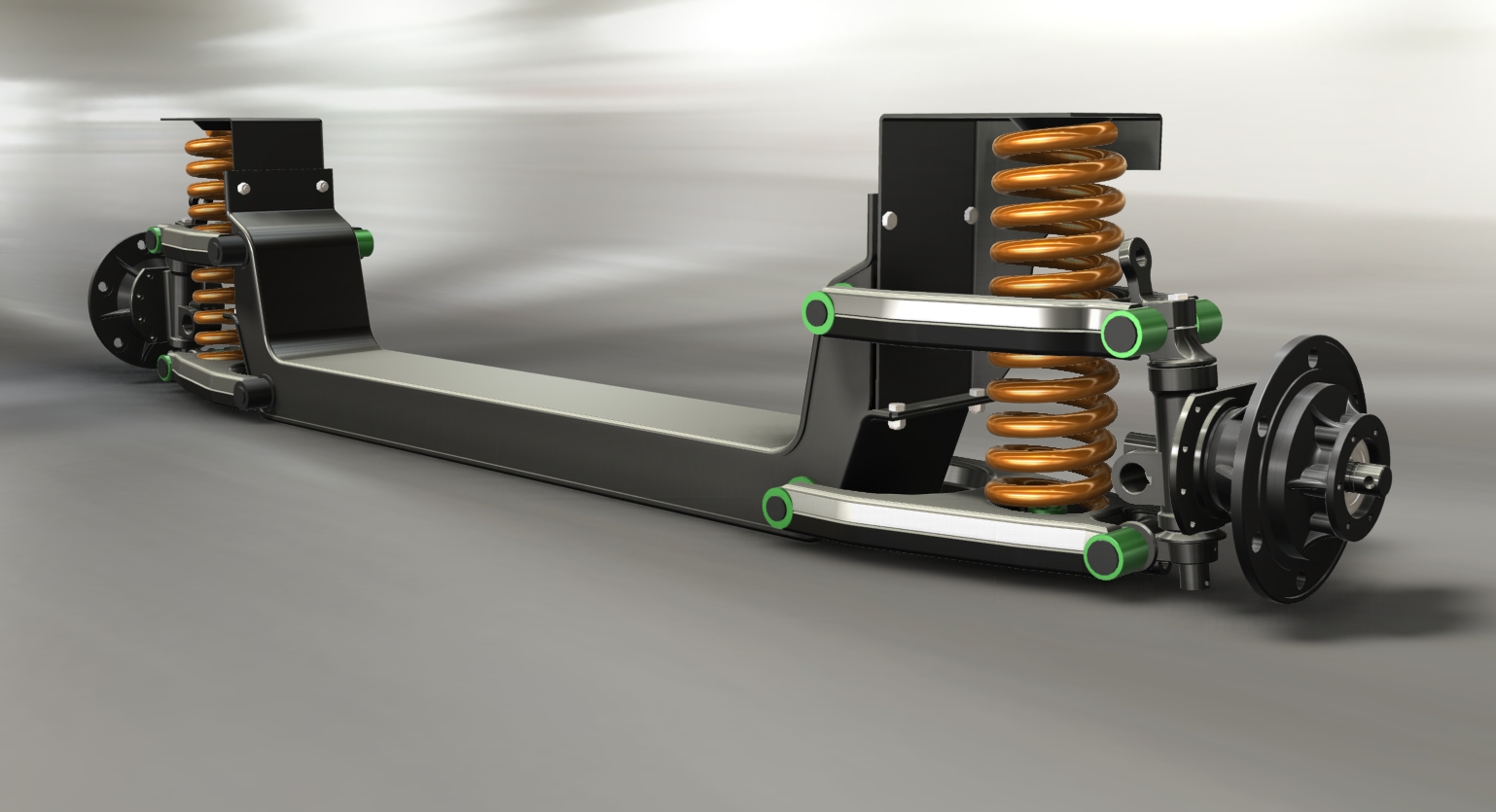 Automotive Suspension Download free 3D cad models 100118