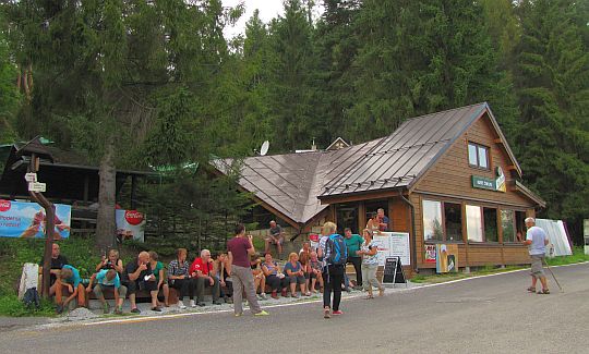 Čingov, parkovisko. Čingov, parkovisko.