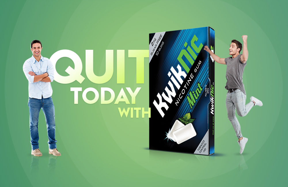 Get a Free Sample of Kwiknic Nicotine Chewing Gum Kwiknic Nicotine Chewing Gum Free Sample Kit