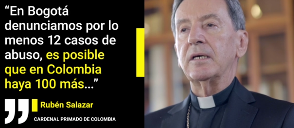 El cardenal de Bogotá, Rubén Salazar