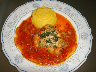 Pui in sos de ceapa / Chicken in onion sauce