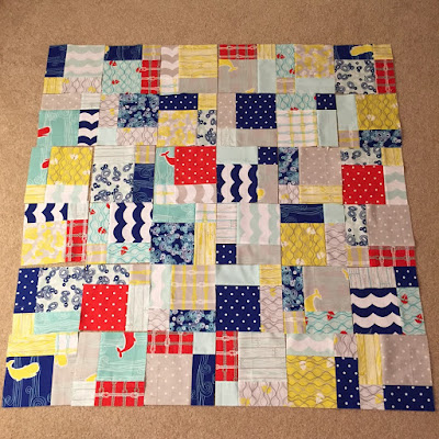 Meadow Mist Designs: Quick and Easy Charm Square Baby Quilt