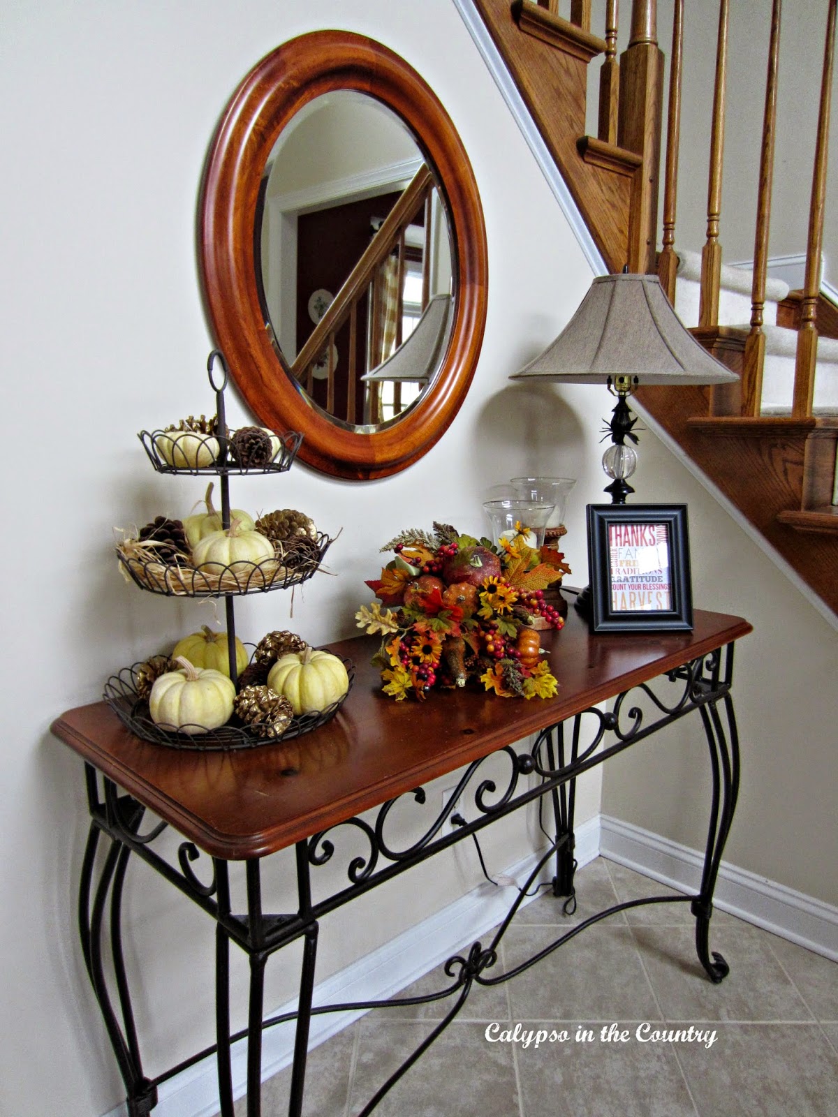 Easy Thanksgiving Vignettes You Can Do in Minutes - Calypso in the Country