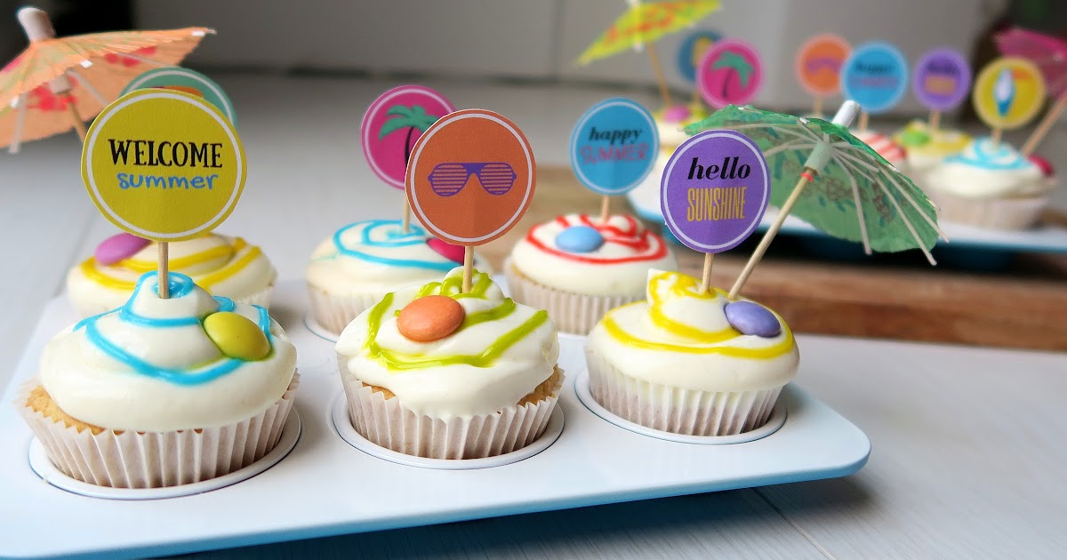 Summer toppers FREE PRINTABLE | mamaisdreaming.blogspot.co.uk