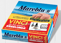 Con Tonno MareBlu vinci 450 Card Esselunga da 100 euro Logo Con Tonno MareBlu vinci 450 Card Esselunga da 100euro
