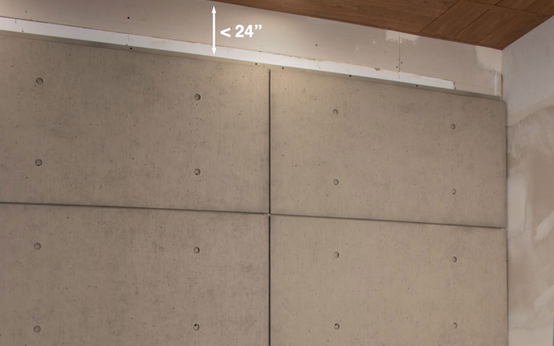 DIY Concrete Wall Instructions ModBlog