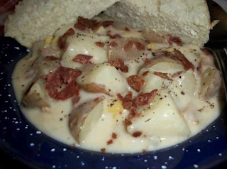 Potato Ham and Cheese Soup 