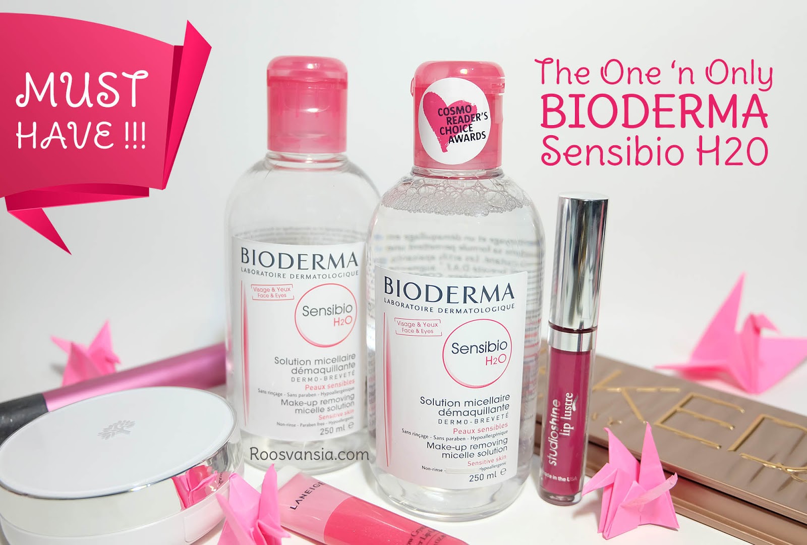 Bioderma Sensibio H20, The Best Makeup Remover I Ever Had Roosvansia