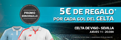 suertia bono orgullo hasta 30 euros Celta vs Sevilla Copa 11 febrero suertia bono orgullo hasta 30 euros Celta vs Sevilla Copa 11 febrero